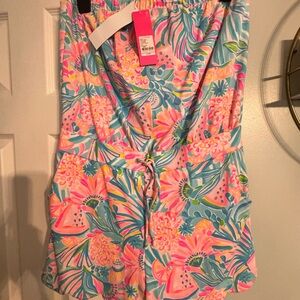 Lilly Pulitzer Colorful Floral Jumpsuit